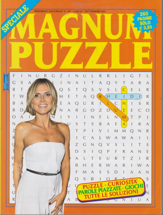 Speciale Magnun Puzzle - n. 447 - luglio - settembre 2021 - 260 pagine