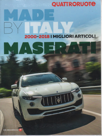 Quattroruote - Made by Italy 2000-2018 - I migliori articoli Maserati - n. 810 -