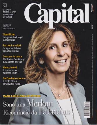 Capital - n. 483 - luglio - agosto 2021 -