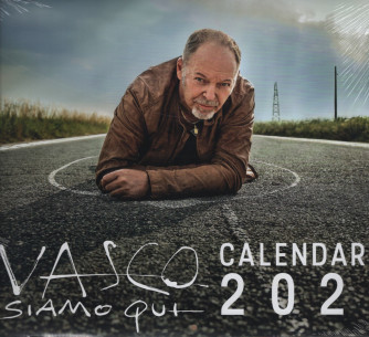 Calendario 2022 Vasco "Siamo qui" cm. 33 x 56 Aperto
