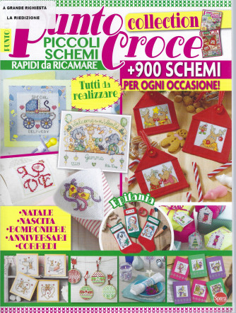 Piccoli Motivi a punto croce speciale collection - n.6 - Punto Croce collection - luglio/agosto 2022 - bimestrale