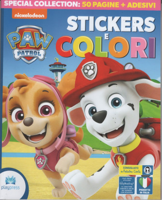 Paw Patrol - Stickers e colori - n. 32 - Gennaio 2024 - bimestrale