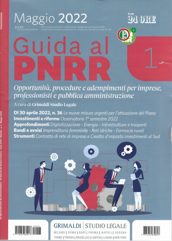 Guida al PNRR - n. 3 -maggio 2022- mensile