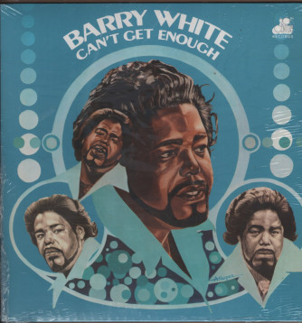 Soul in Vinile LP Can't Get Enough di Barry White  (1974)