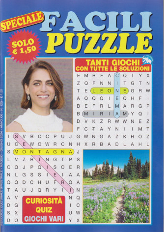 Speciale Facili puzzle - n. 120 - bimestrale - maggio - giugno   2024
