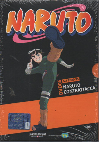 Naruto - dvd 5 - Naruto contrattacca - s. 1 EP29-35- settimanale