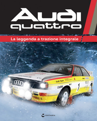 Audi Quattro - Pannello interno passaruota anteriore dx, cerniere, componenti albero a gomiti - Uscita n.107 - 30 Gennaio 2025 - Settimanale
