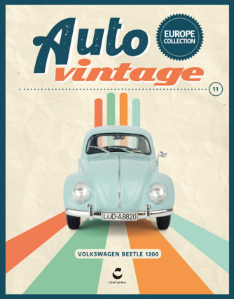 Auto Vintage Europe Collection - VOLKSWAGEN BEETLE 1200 - 1960 - N.11 - 26/10/2023