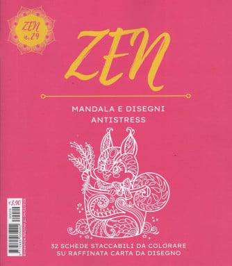 Zen Mandala e Disegni Antistress - Uscita n.29 - 6 Febbraio 2026 - Bimestrale