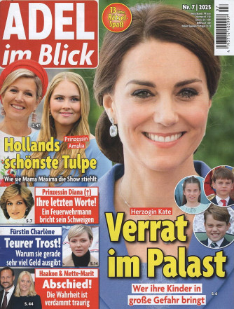 Adel im Blick - Uscita n.7 - 28 Ottobre 2025 - Bimestrale - In lingua tedesca