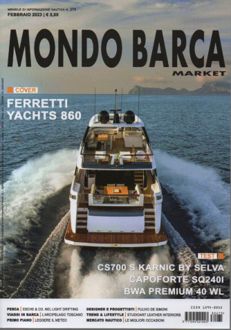 Mondo barca market - n. 275 - mensile - febbraio  2023