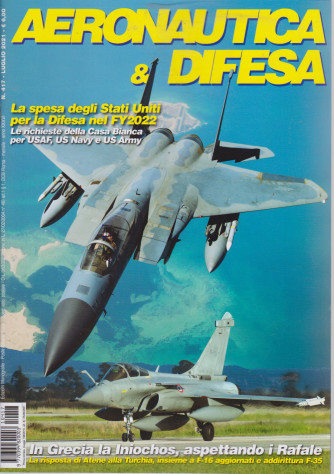 Aeronautica & Difesa - n. 417 - luglio   2021 - mensile