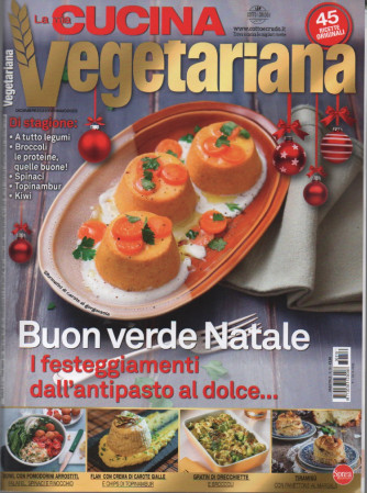 La mia cucina vegetariana - n. 116 - bimestrale -dicembre - gennaio  2023