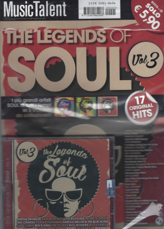 The legends of soul - vol. 3 - rivista + cd -