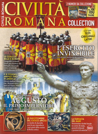 Civilta' Romana Collection - n. 5 - bimestrale - dicembre - gennaio 2022 - 2 numeri da collezione - 160 pagine
