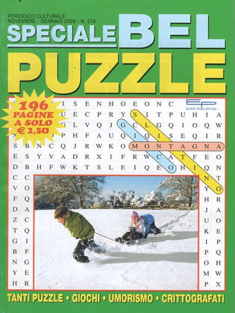 Speciale Bel Puzzle - Uscita n.378 - 31 Ottobre 2025