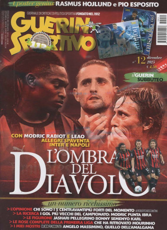 Guerin Sportivo - L'Ombra del Diavolo - Uscita n.12 - 8 Novembre 2025 - Mensile