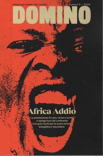 Domino -Africa Addio - n. 9 -settembre    2023 - mensile