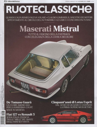 RuoteClassiche - Uscita n.443 - 6 Novembre 2025 - Mensile