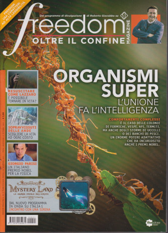 Freedom Magazine -Organismi super. L'unione fa l'intelligenza - n. 21  - mensile - ottobre 2021