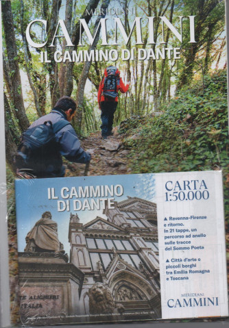 Meridiani Cammini -Il cammino di Dante - n.10 - bimestrale  -13/5/2021