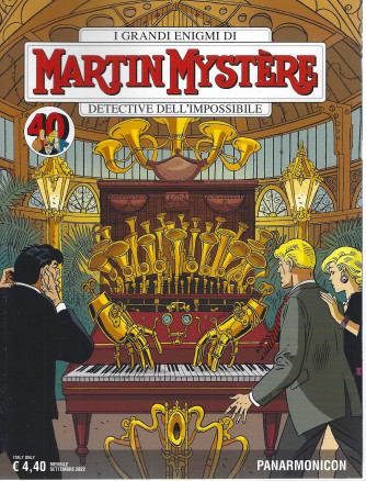I grandi enigmi di Martin Mystere - Detective dell'impossibile - Panarmonicon - n. 391 - mensile - settembre 2022