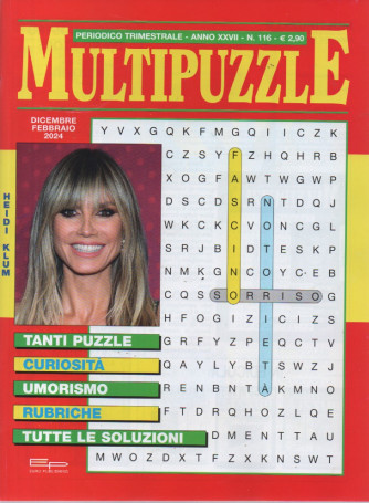 Multi Puzzle - n. 116 - trimestrale -dicembre - febbraio 2024