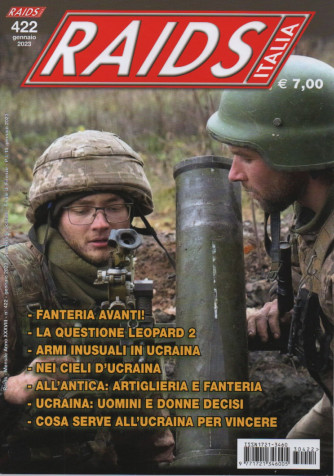 Raids - Italia - n. 422  -gennaio 2023  - mensile