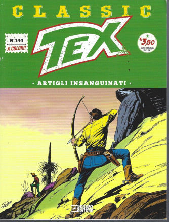 Tex Classic -Artigli insanguinati - n. 144 - quattordicinale - 9 settembre  2022