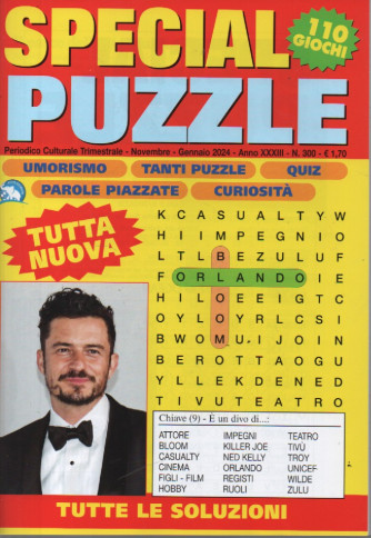 Special Puzzle - n. 300 - bimestrale - novembre - gennaio 2024  - 110 giochi