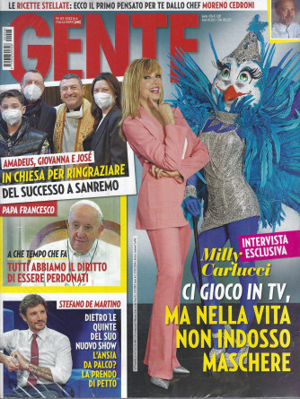 Gente - settimanale n. 6 - 19/2/2022 + Elle Italia - 2 riviste