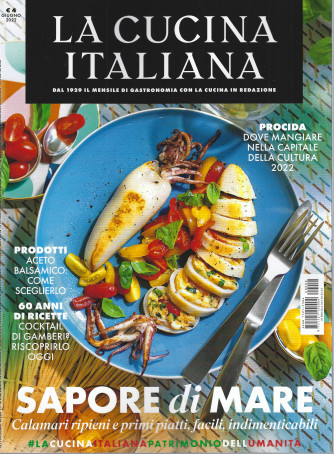 La cucina italiana - n. 6 - mensile - giugno   2022
