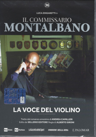 Luca Zingaretti in Il commissario Montalbano -La voce del violino -  n. 36 -   - settimanale