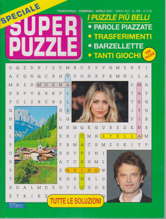 Speciale Super Puzzle - n. 268 - trimestrale - febbraio - aprile 2021 - 164 pagine