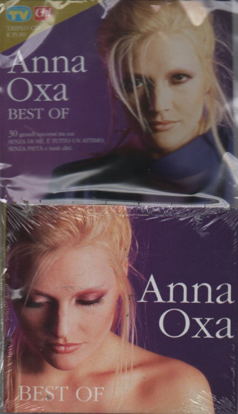 Cd Sorrisi speciale - n. 10 -  Anna Oxa - Best of - 10 febbraio 2023 -Triplo cd -  settimanale