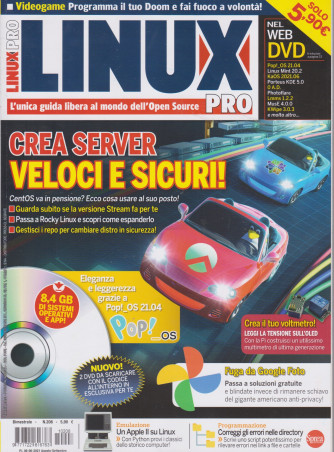Linux Pro - n. 208 - bimestrale - agosto - settembre  2021