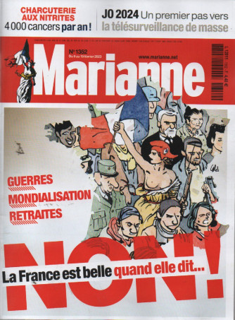 Marianne - n. 1352 - du 9 au 15 fevrier  2023 - in lingua francese