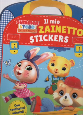 Fun Collection  - n. 37 - Summer & Todd l'allegra fattoria -   Il mio zainetto stickers - 28/4/2023- bimestrale