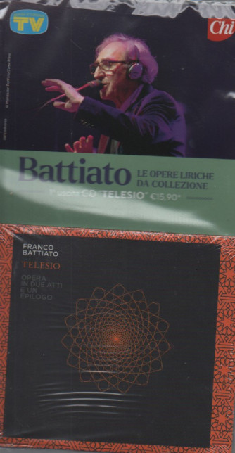 Cd Sorrisi super n. 1 -Battiato - Telesio-  21/11 2023 - settimanale