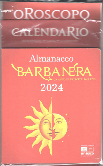 Almanacco Barbanera 2024 + Oroscopo + Calendario La luna in casa