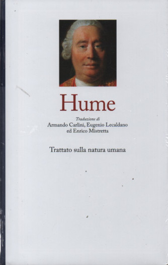 I grandi filosofi  -   Hume - Trattato sulla natura umana -  n. 35 -      settimanale -27/1/2023 - copertina rigida