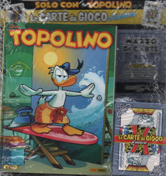 Topolino - N°3533 - 9 agosto  2023 - settimanale - + le carte da gioco d'autore