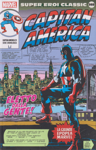 Marvel collana Super Eroi Classic  - Capitan America    nº368 - settimanale