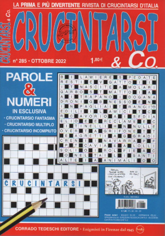 Crucintarsi & Co. - n. 285 -ottobre  2022 - mensile