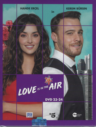 Love is in the air - dodicesima uscita - 2 dvd + booklet  -  lingua italiano/ turco - n. 36 -2 aprile 2022