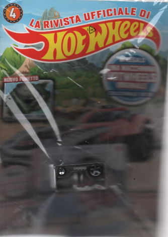 La rivista ufficiale di Hot Wheels - n. 4 - bimestrale - 10 luglio  2023 + in regalo una macchinina Hot Wheels originale