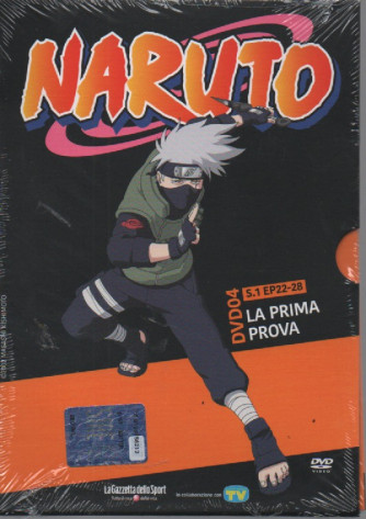 Naruto - dvd 4 - La prima prova - s. 1 EP22-28 - settimanale