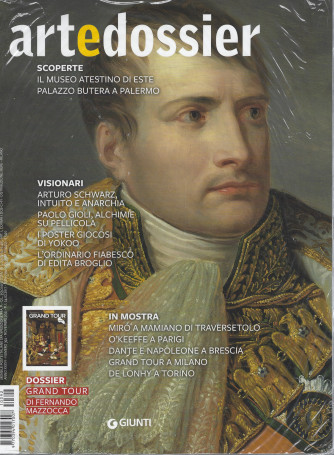 Art e dossier -n. 392 -    mensile -  novembre 2021 +Grand Tour - 2 riviste