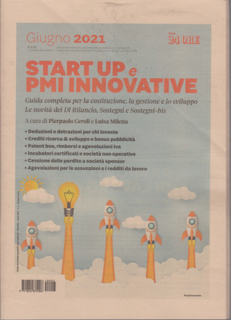 Start up e pmi innovative  - n. 3 - giugno 2021 - mensile