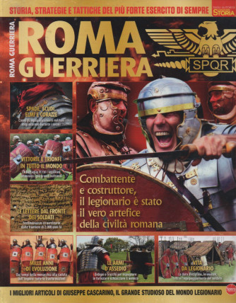 Civiltà medievale speciale - Roma guerriera  -+I protagonisti del Medioevo-   n. 4 -febbraio - marzo 2024 - bimestrale- 2 riviste